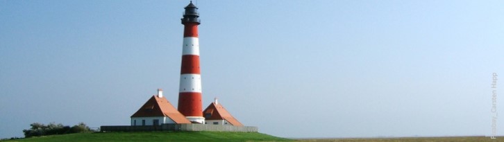 Leuchtturm an Nordsee