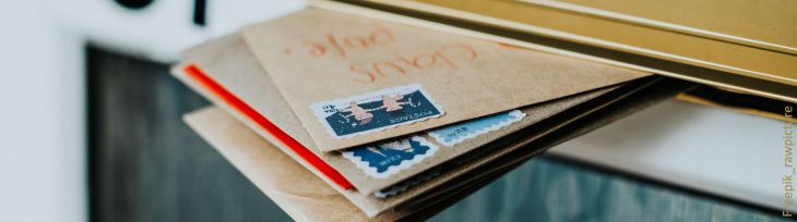 Voller Briefkasten